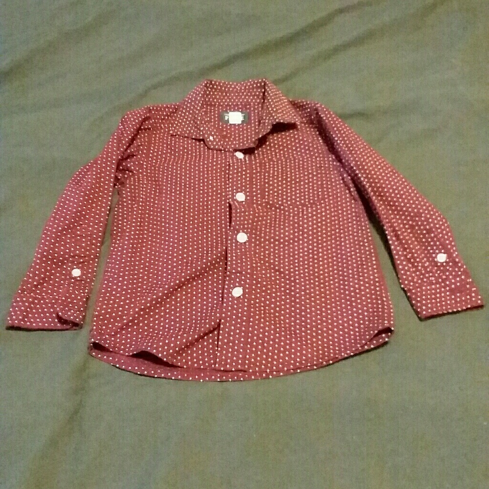 3T long sleeve button down